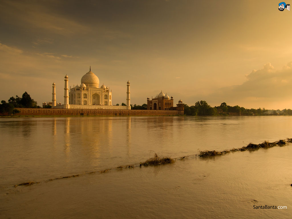 Gold Taj Mahal Wallpaper Hd , HD Wallpaper & Backgrounds