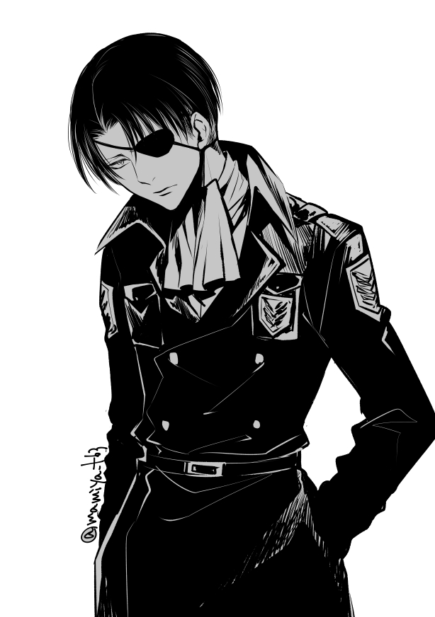 Levi Ackerman Mobile Wallpaper - Attack On Titan Wallpaper Black And White , HD Wallpaper & Backgrounds