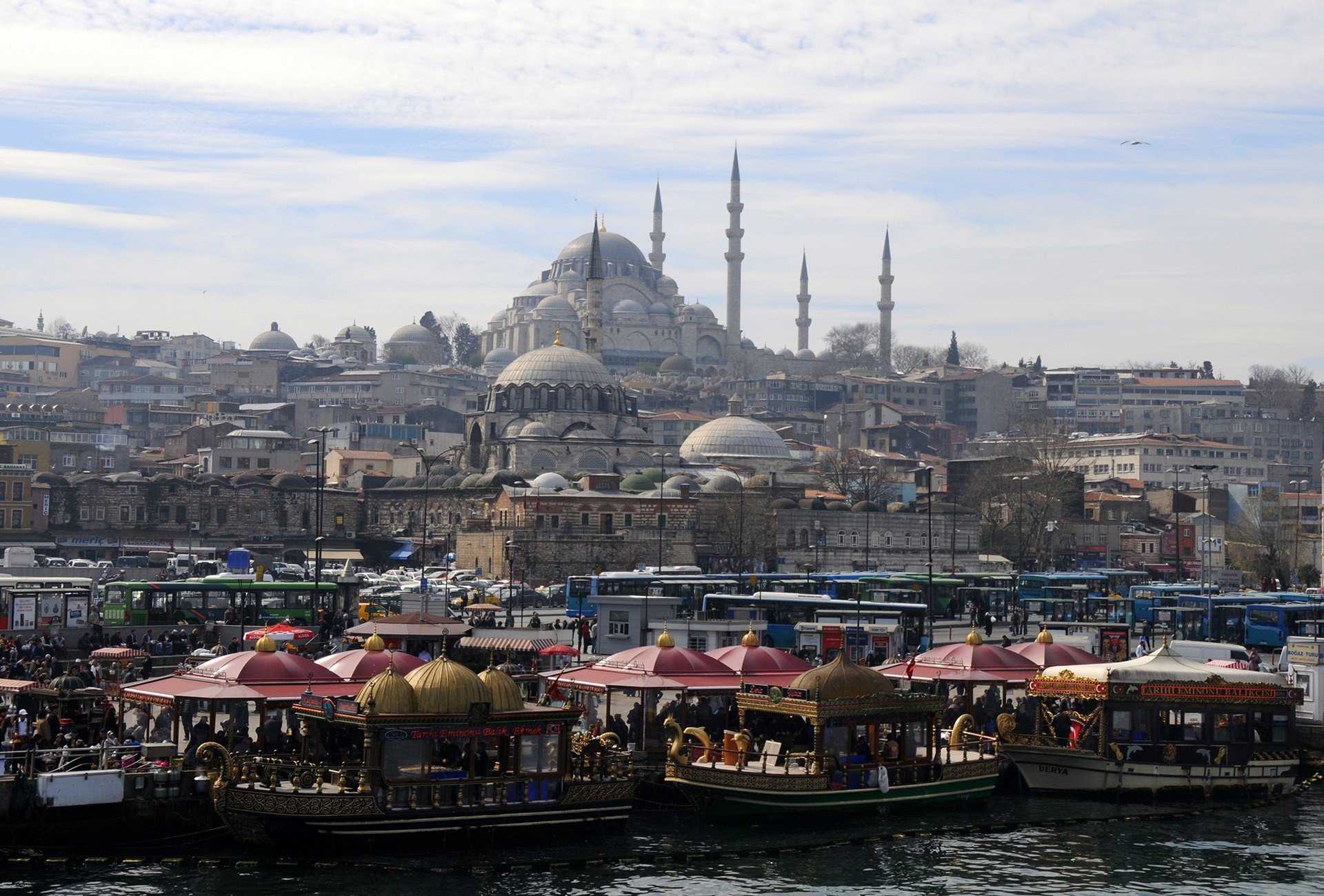 Istanbul, Turkey, Islamic Architecture, Islam - Istanbul , HD Wallpaper & Backgrounds