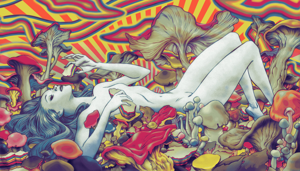 Weird Trippy Wallpapers High Definition - James Jean Fables Covers , HD Wallpaper & Backgrounds