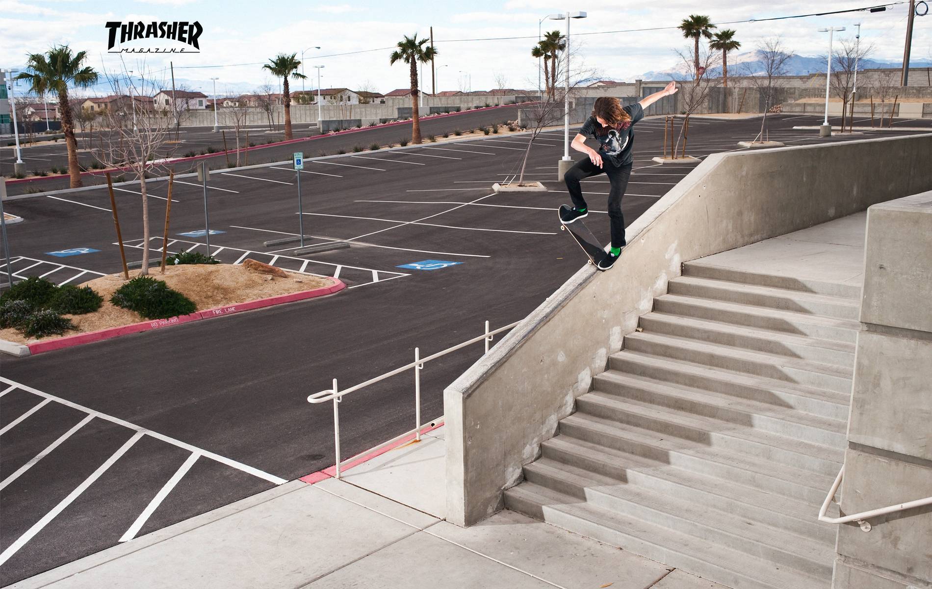 Thrasher Skateboard Magazine - Skate Wallpaper Thrasher , HD Wallpaper & Backgrounds