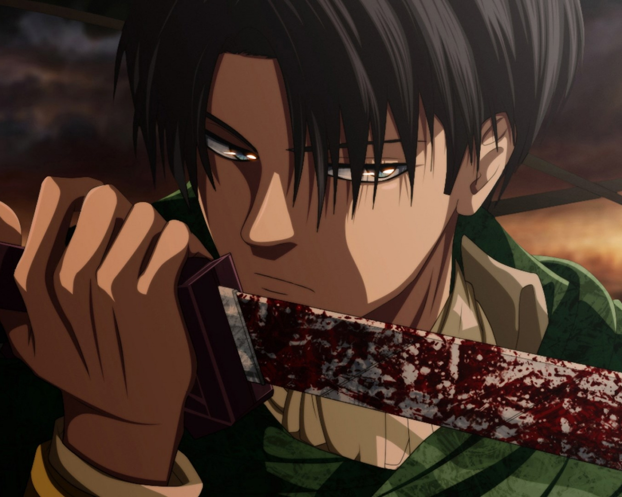 Eren Yeager, Snapshot, Attack On Titan, Mouth, Levi - Attack On Titan Season 3 Levi , HD Wallpaper & Backgrounds