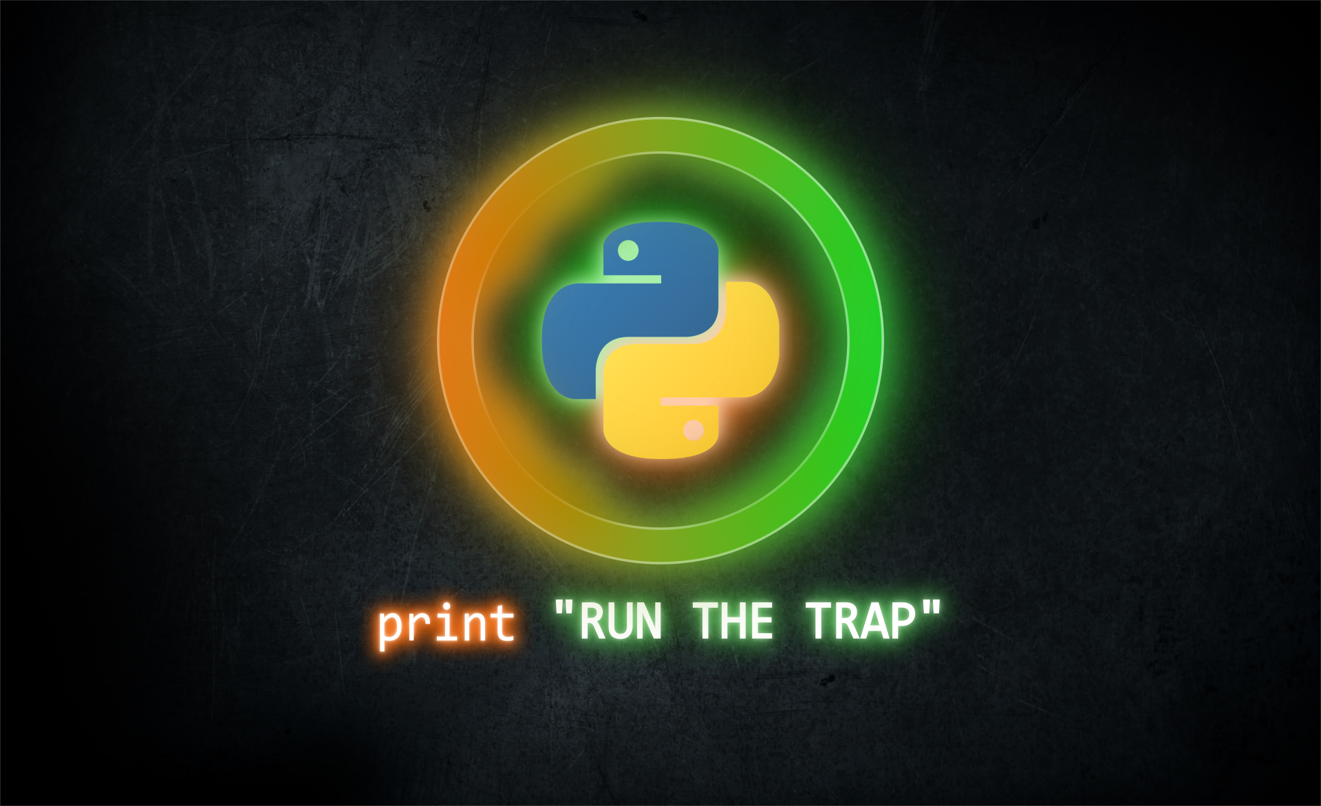 Python Run The Trap - Python Programming , HD Wallpaper & Backgrounds