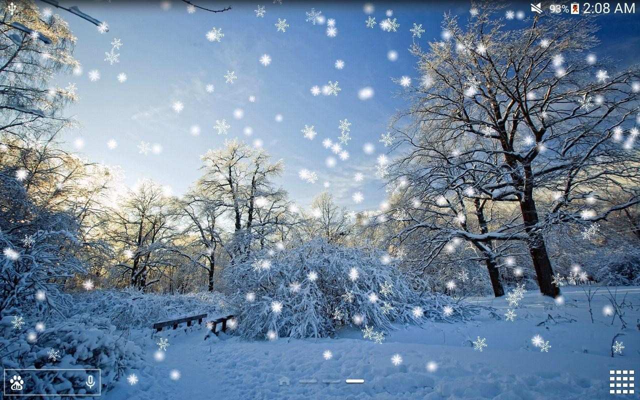 Winter Snow Live Wallpaper Pro Android Apps On Google - Winter Wallpapers Android , HD Wallpaper & Backgrounds