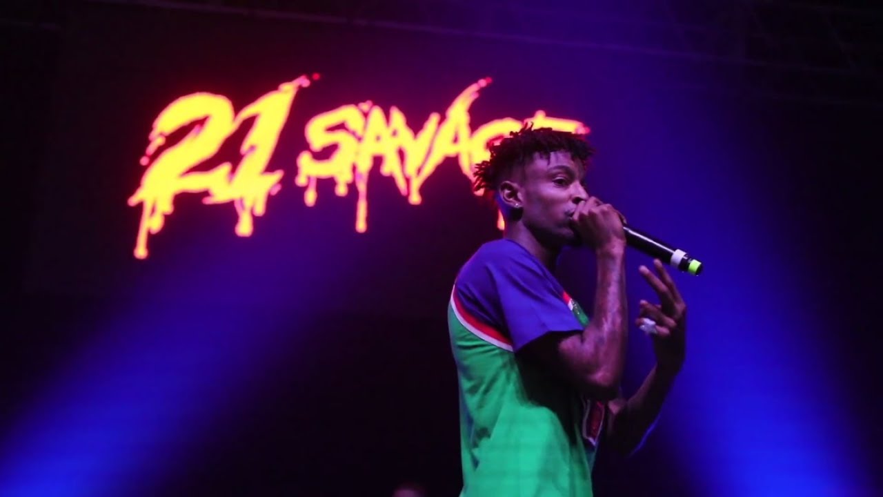 Numb The Pain Tour 21 Savage Wallpaper Concert 477281 Hd