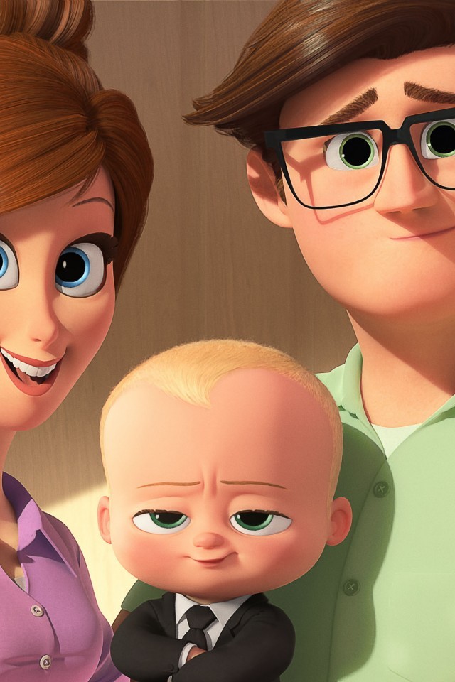 The Boss Baby, Dreamworks, Animation - Baby Cartoon Movie 2017 , HD Wallpaper & Backgrounds