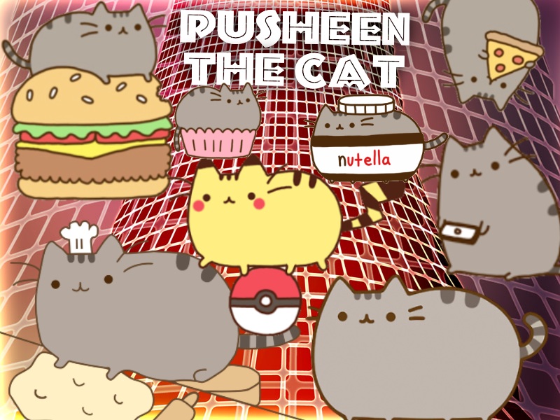 Pusheen Cat - Pusheen The Cat , HD Wallpaper & Backgrounds