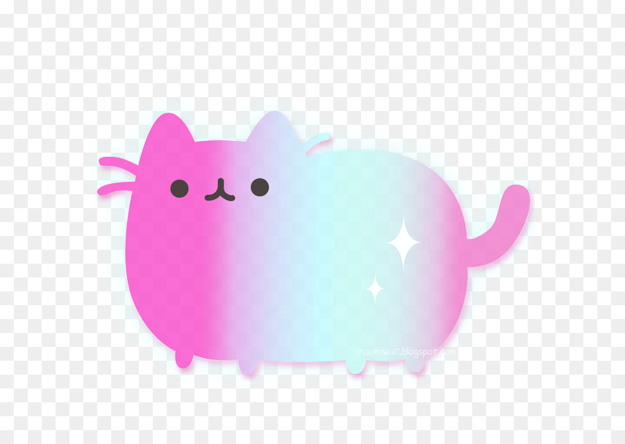 Pusheen, Cat, Desktop Wallpaper, Pink, Purple Png - Rainbow Pusheen Png , HD Wallpaper & Backgrounds