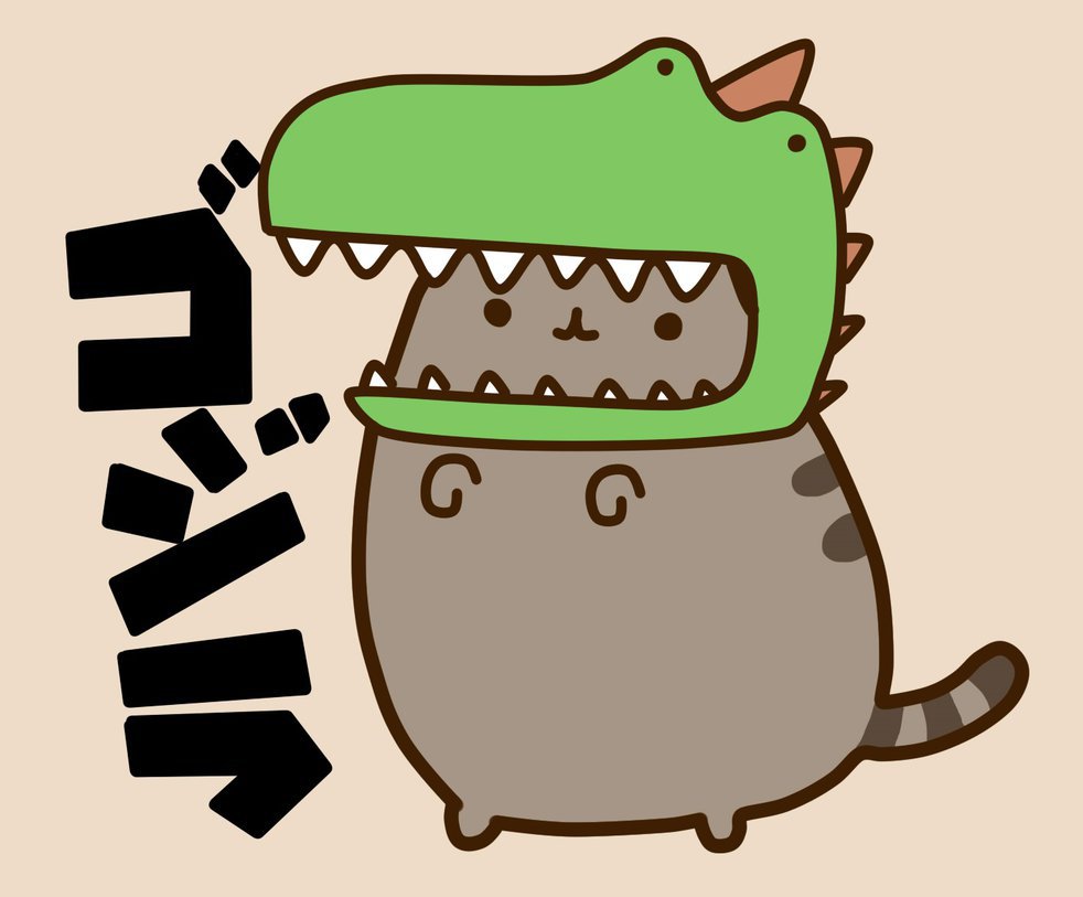 Pusheen - Pusheen Rex , HD Wallpaper & Backgrounds