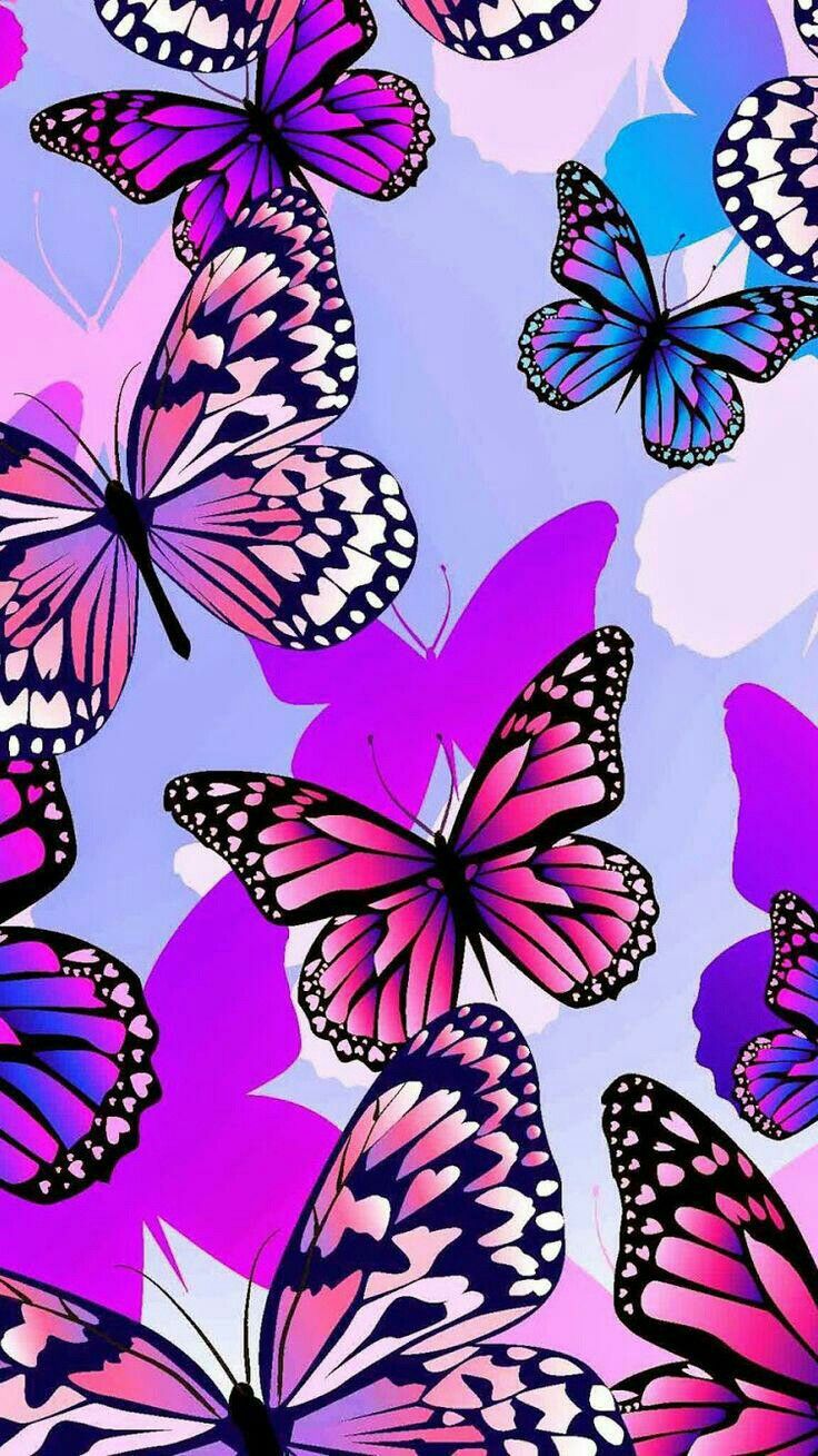 Dragonfly Art In 2019 - Butterfly Backgrounds For Iphone , HD Wallpaper & Backgrounds