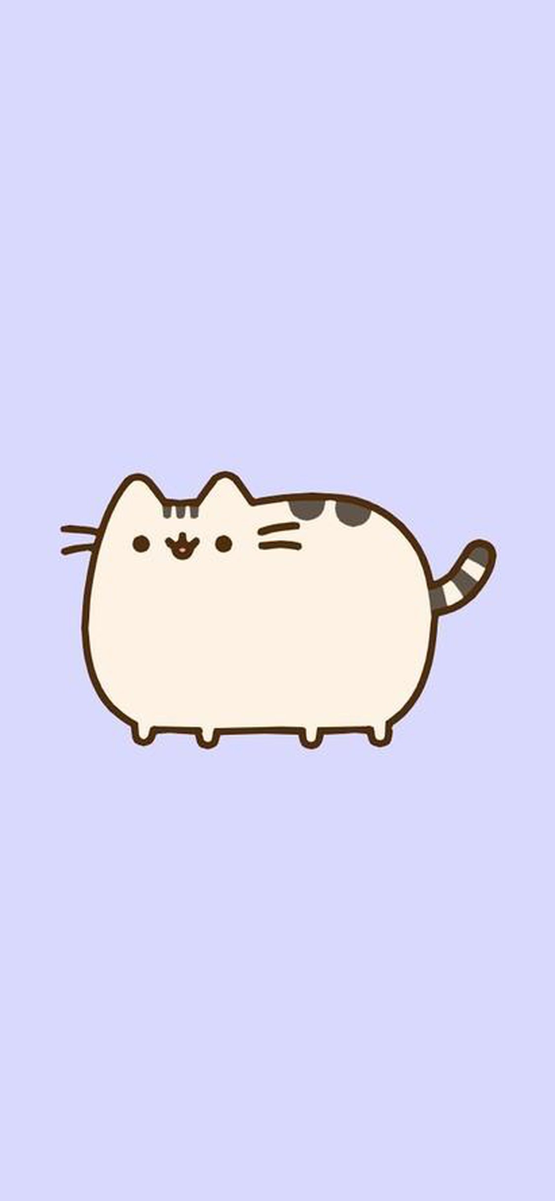 Download Funny Fat Pusheen Cat For Iphone X Wallpaper - Coloring Pages Pusheen Cats , HD Wallpaper & Backgrounds