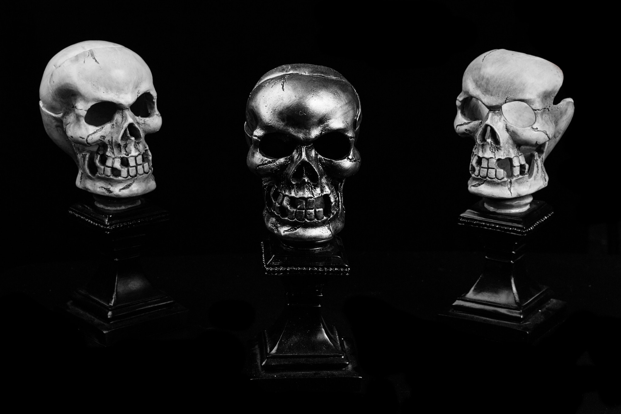 500px, Skull, Dark Wallpaper - Skull , HD Wallpaper & Backgrounds