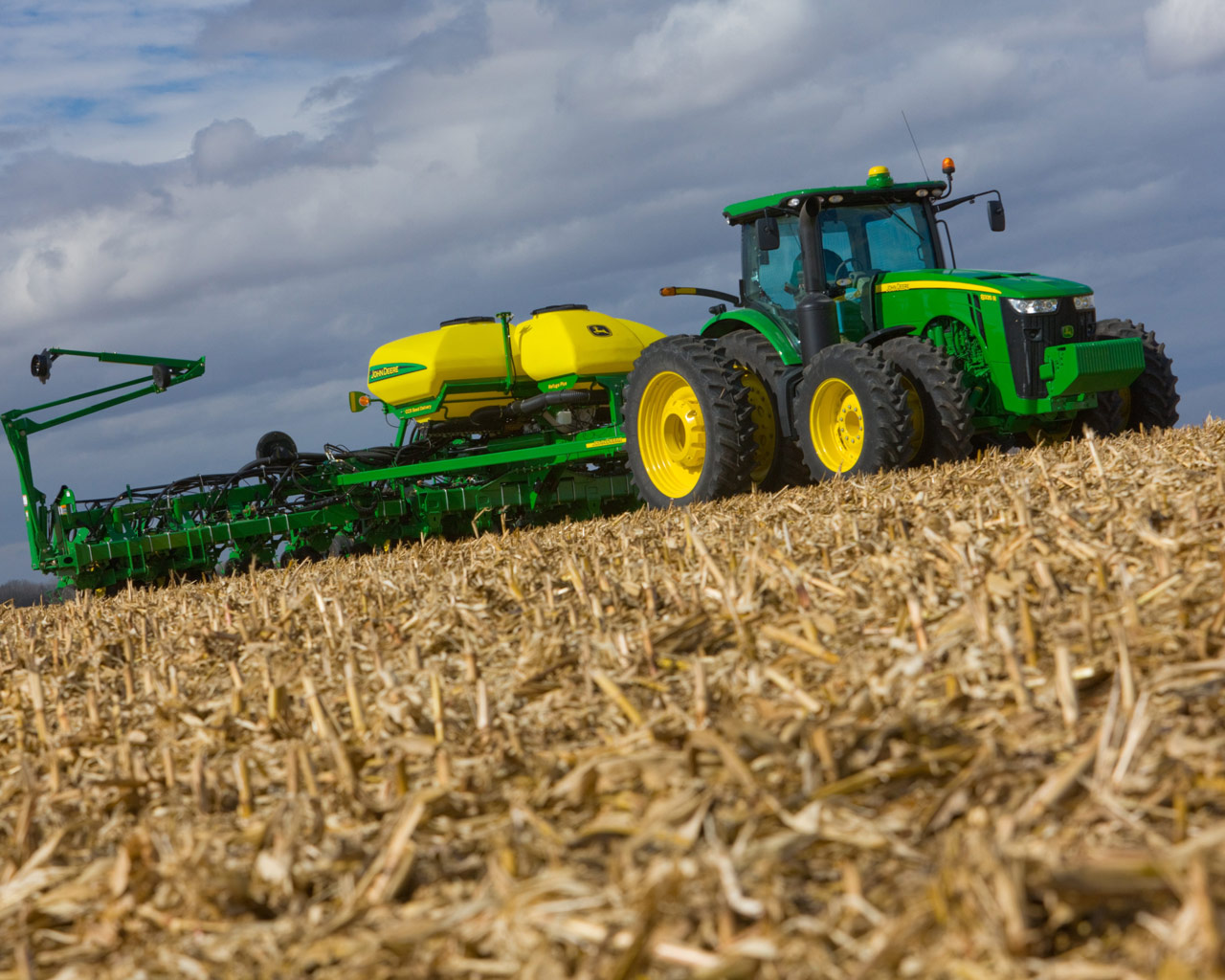 John Deere Wallpapers - John Deere Planter Background , HD Wallpaper & Backgrounds