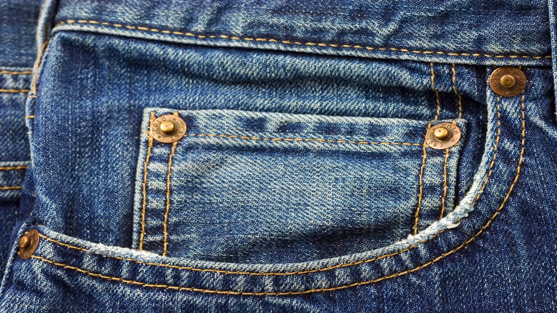 Denim Wallpaper Hd - Close Up Of Jeans , HD Wallpaper & Backgrounds