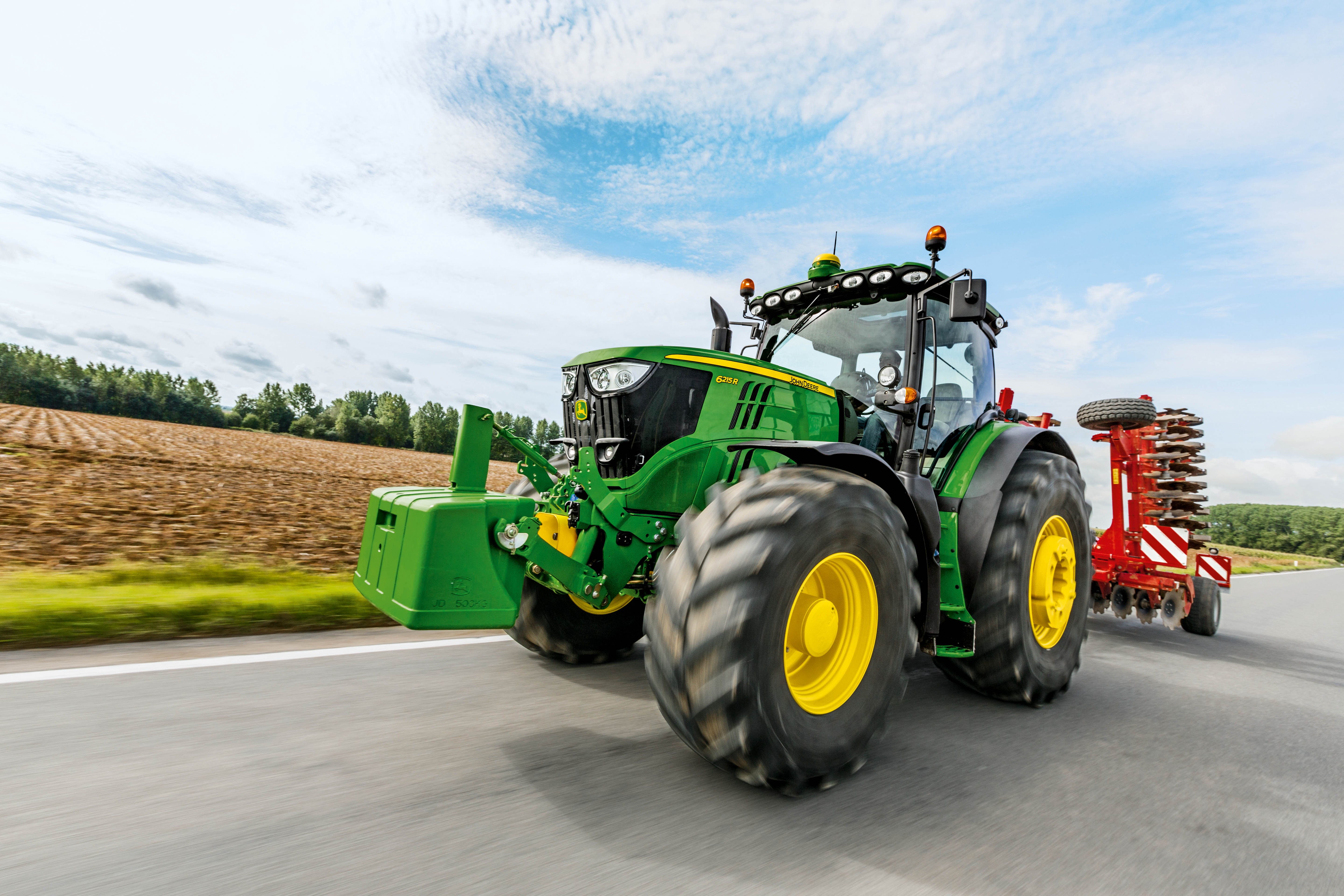 John Deere Tractor Farm Industrial Farming 1jdeere , HD Wallpaper & Backgrounds