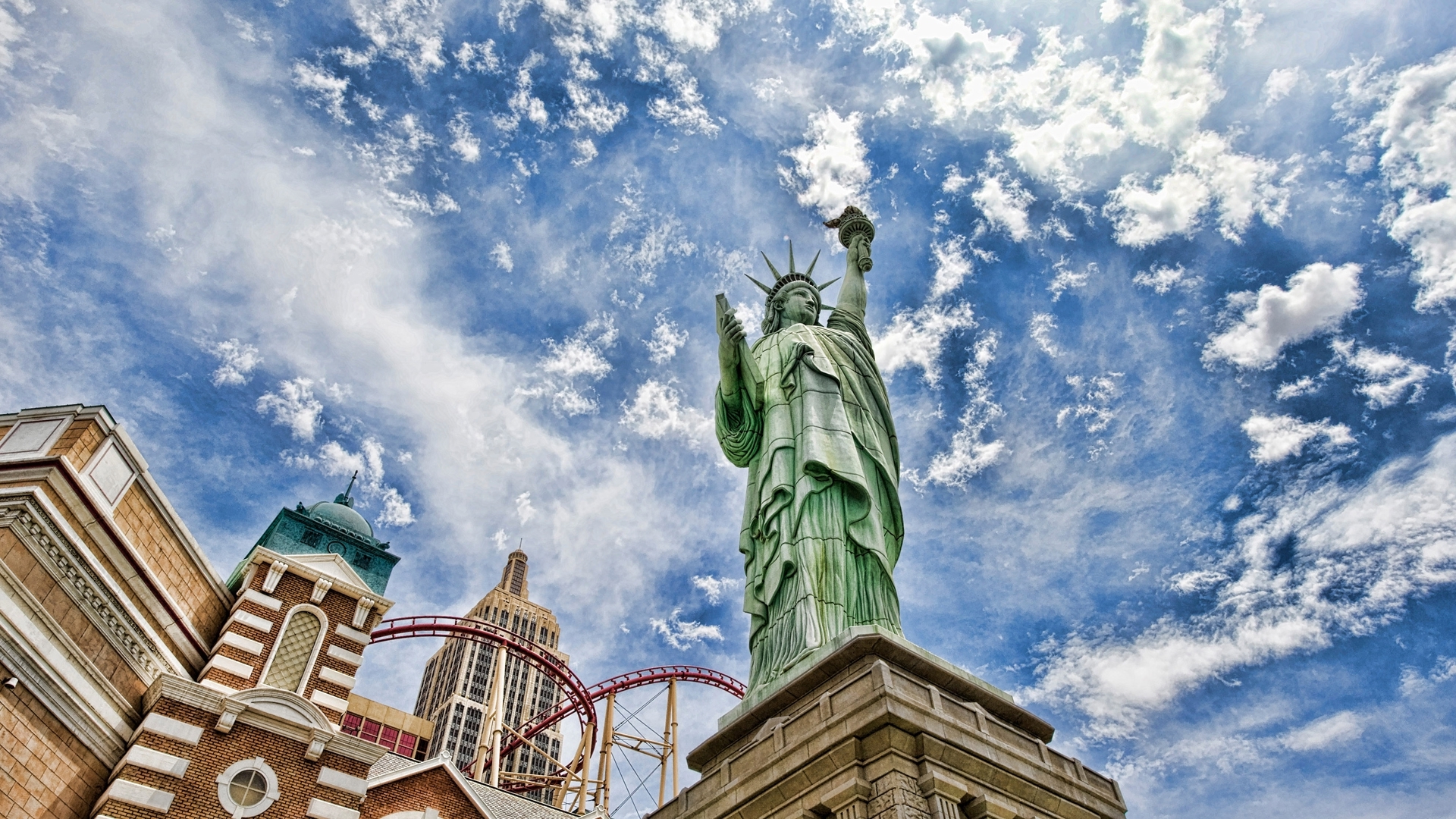 Statue Of Liberty New York United States Of America - Statue Of Liberty Hdr , HD Wallpaper & Backgrounds