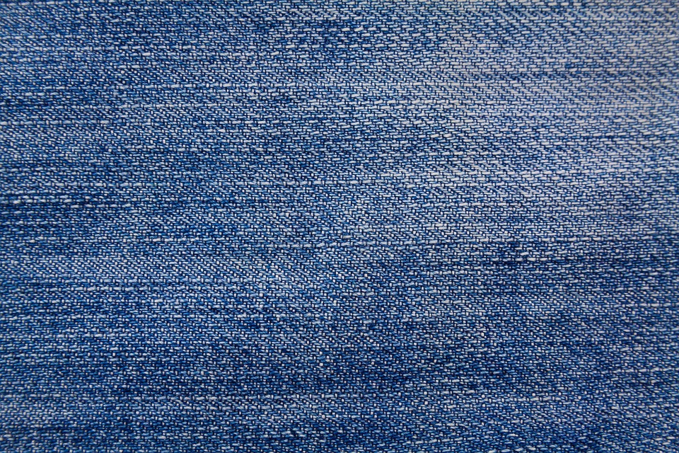 Jeans Fabric Denim Structure Blue Pants Clothing - Jeans Textile , HD Wallpaper & Backgrounds
