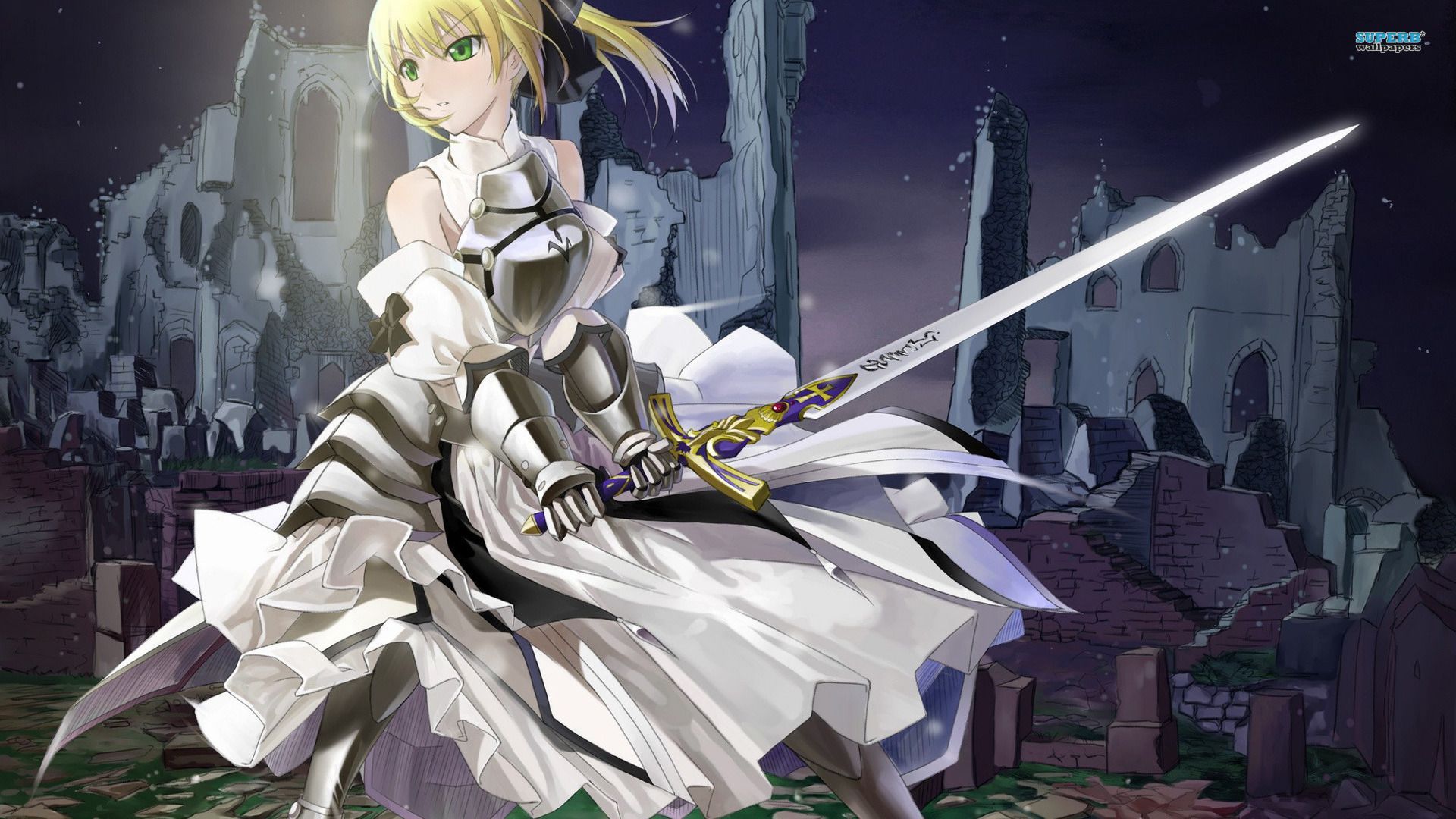 Fate Stay Night Wallpaper - Fate Stay Night Saber , HD Wallpaper & Backgrounds