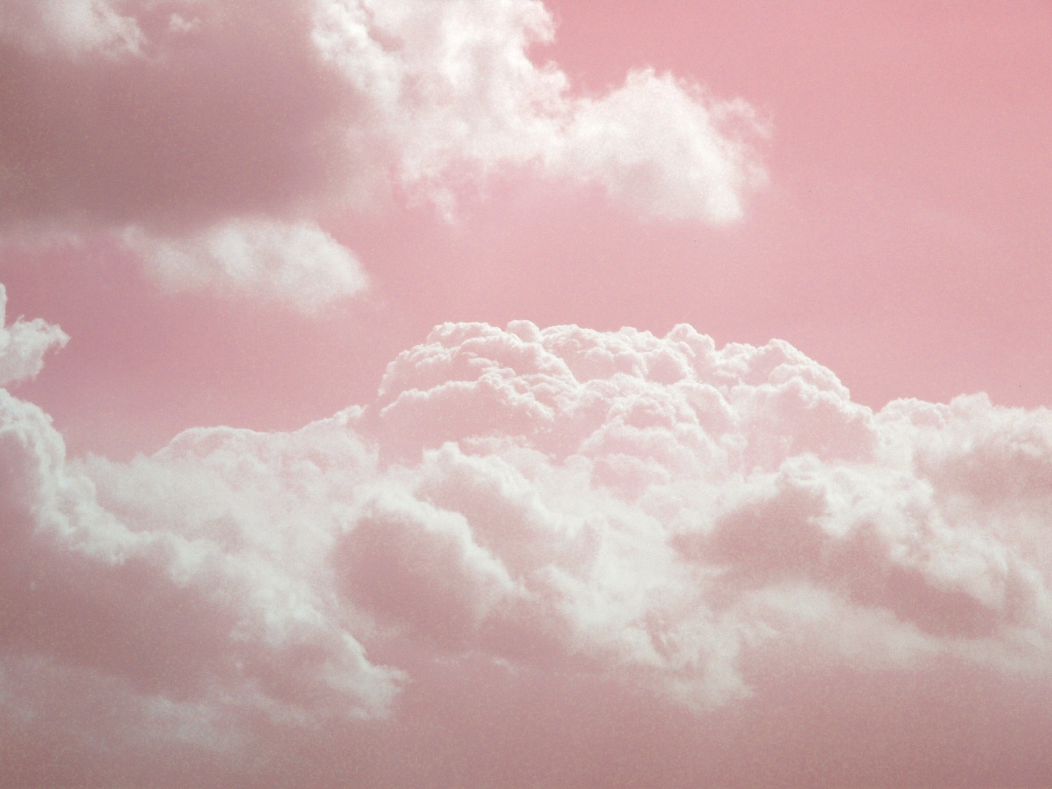 Full - Pink And White Sky , HD Wallpaper & Backgrounds