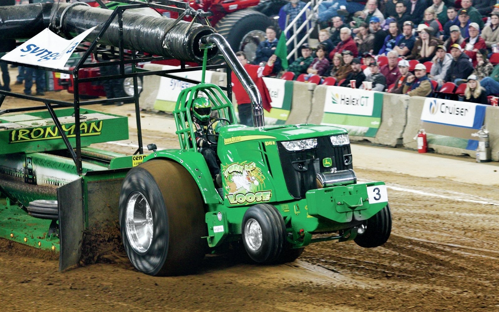 John Deere - John Deere Pulling Tractors , HD Wallpaper & Backgrounds