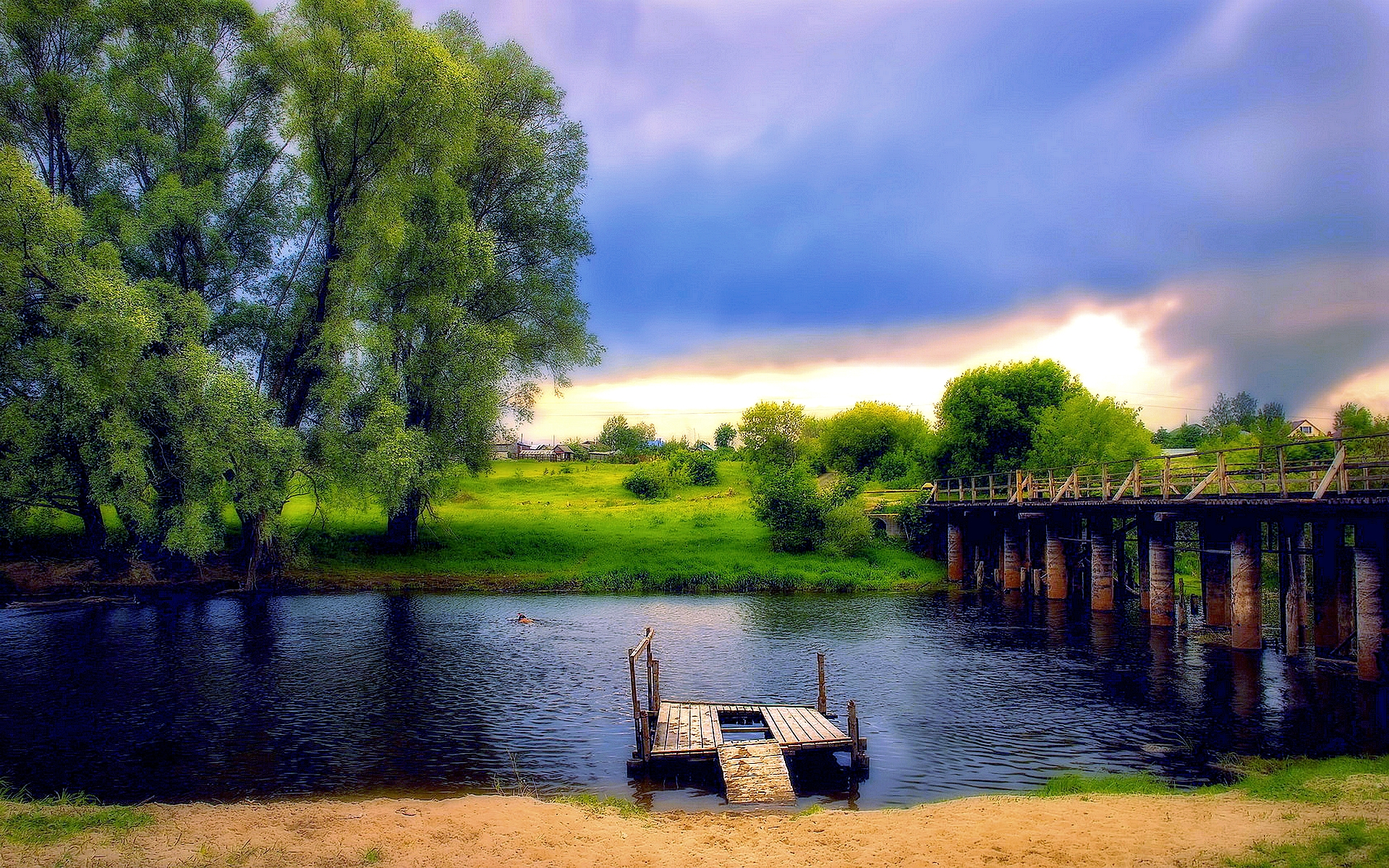 Download Peaceful River Wallpaper Peaceful River On Itlcat
