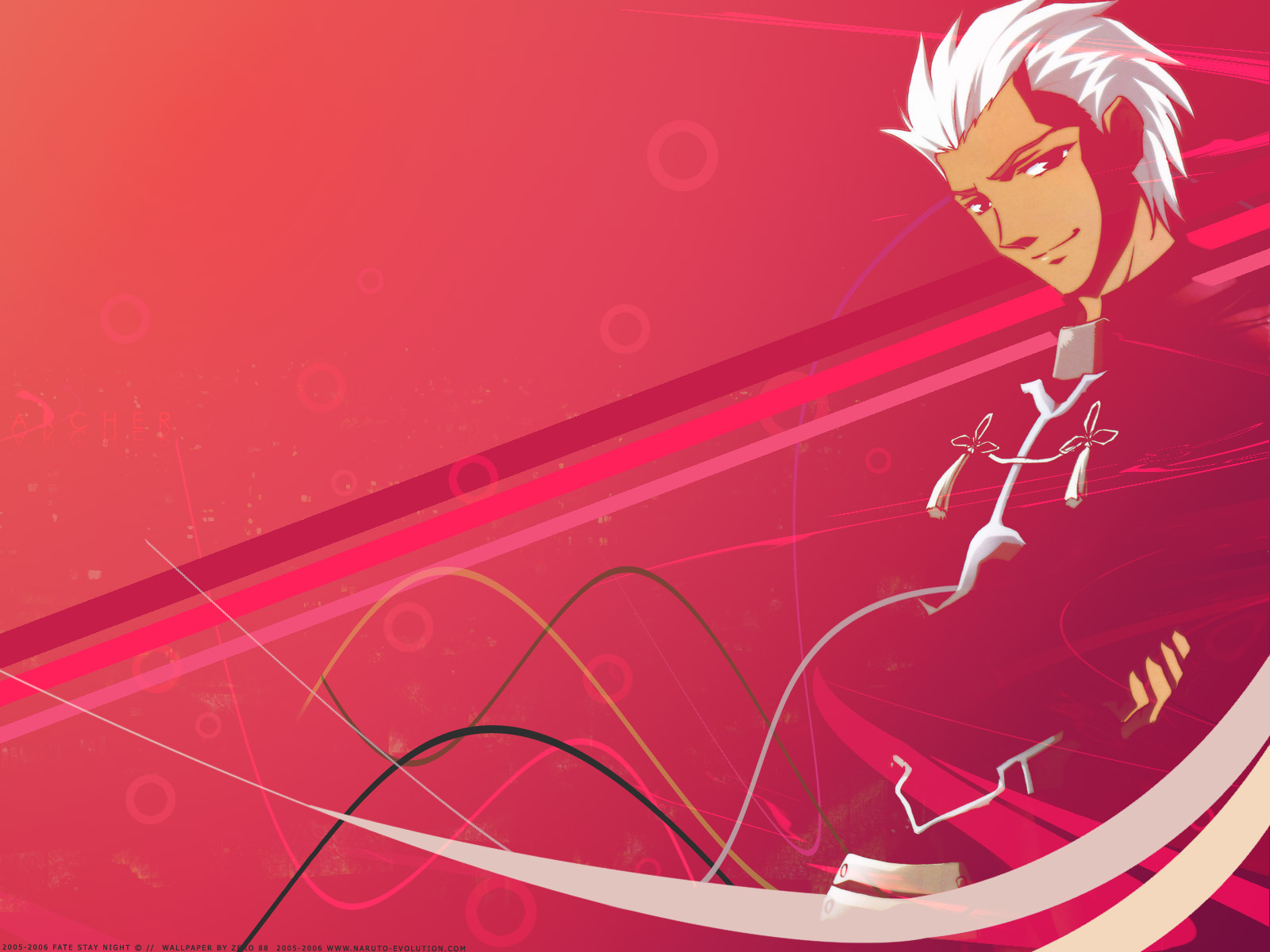 Archer Fate Stay Night Red - Fate Stay Night Archer , HD Wallpaper & Backgrounds