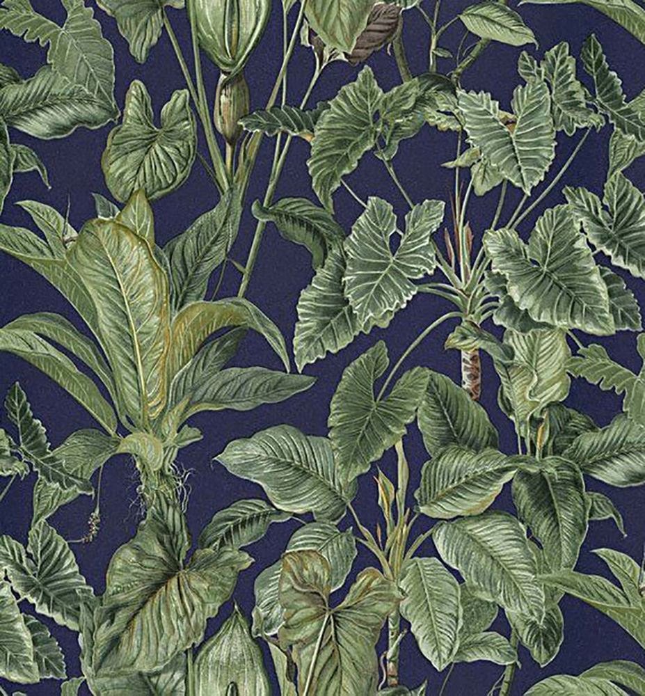Paradiso Tropical Leaves Pattern Wallpaper Jungle Leaf - Erismann 6303 , HD Wallpaper & Backgrounds