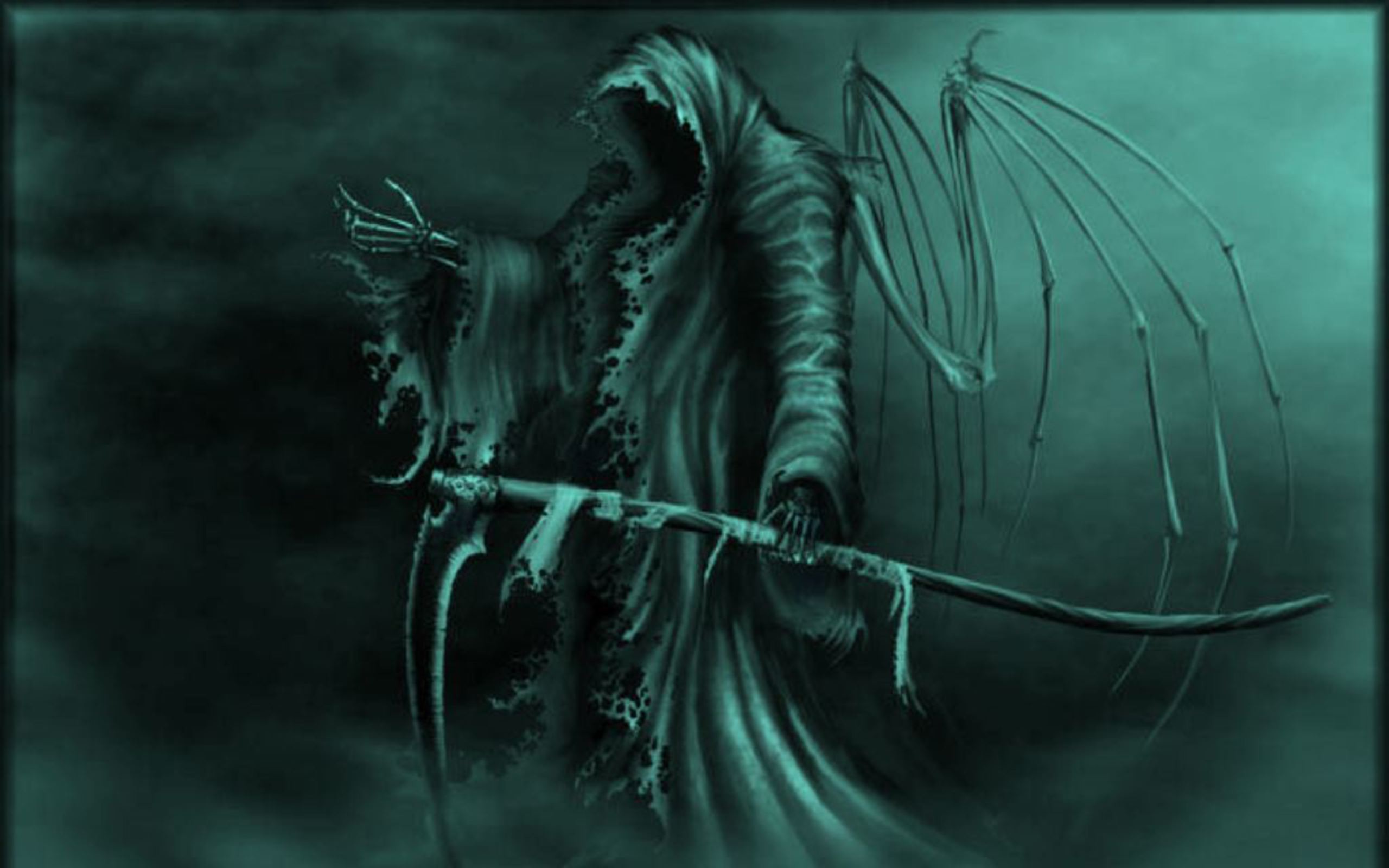 Grim Reaper With Scythe , HD Wallpaper & Backgrounds