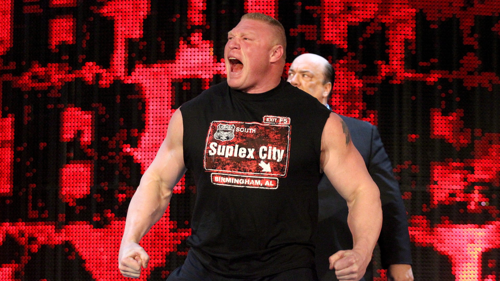 Brock Lesnar In Raw , HD Wallpaper & Backgrounds