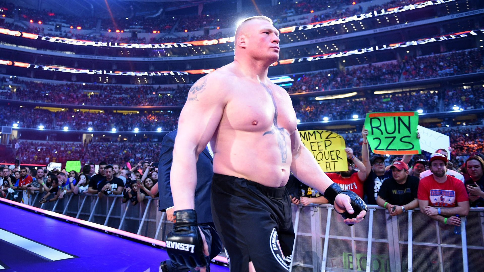 Wwe Superstars And Mma Fighters React To Brock Lesnar Brock Wwe Superstars And Mma Fighters React To Brock Lesnar Brock