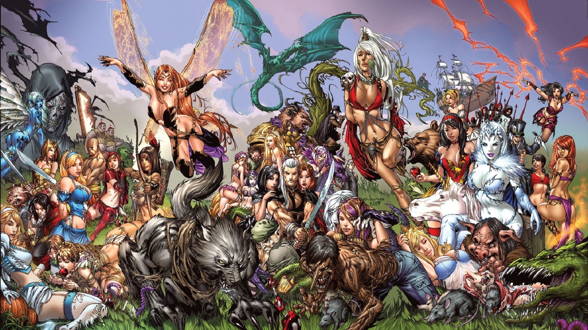 145 Grimm Fairy Tales Hd Wallpapers , HD Wallpaper & Backgrounds