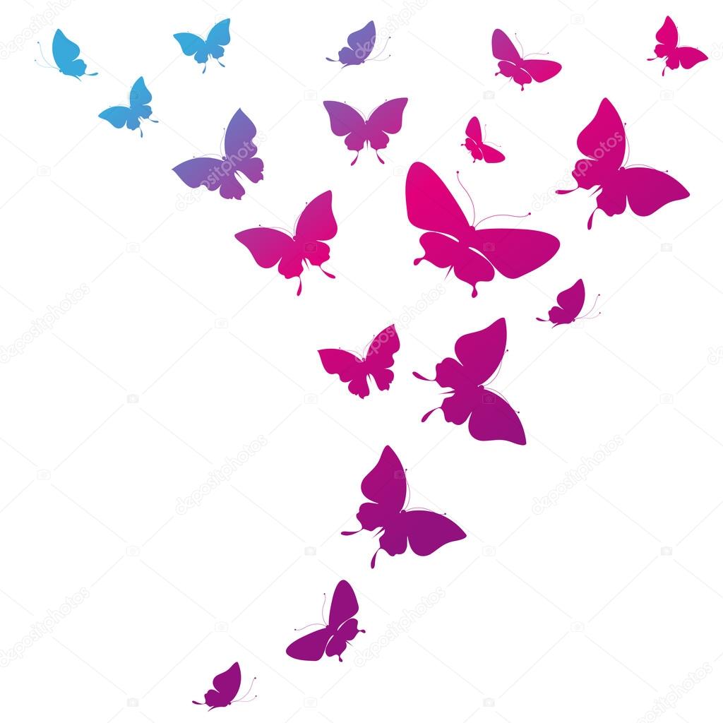 Beautiful Butterfly Wallpaper Design Stock Illustration - Kelebek Duvar Kagidi Telefon , HD Wallpaper & Backgrounds