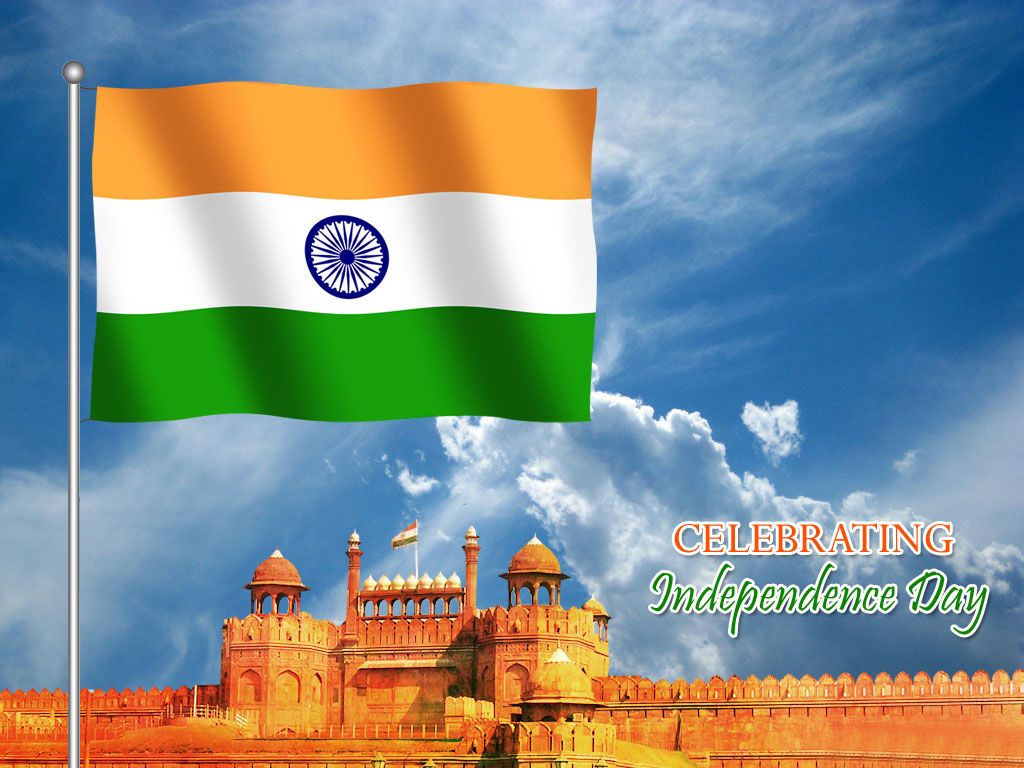 Download Indian Hd Flag Indian Flag Hd Source - Red Fort , HD Wallpaper & Backgrounds