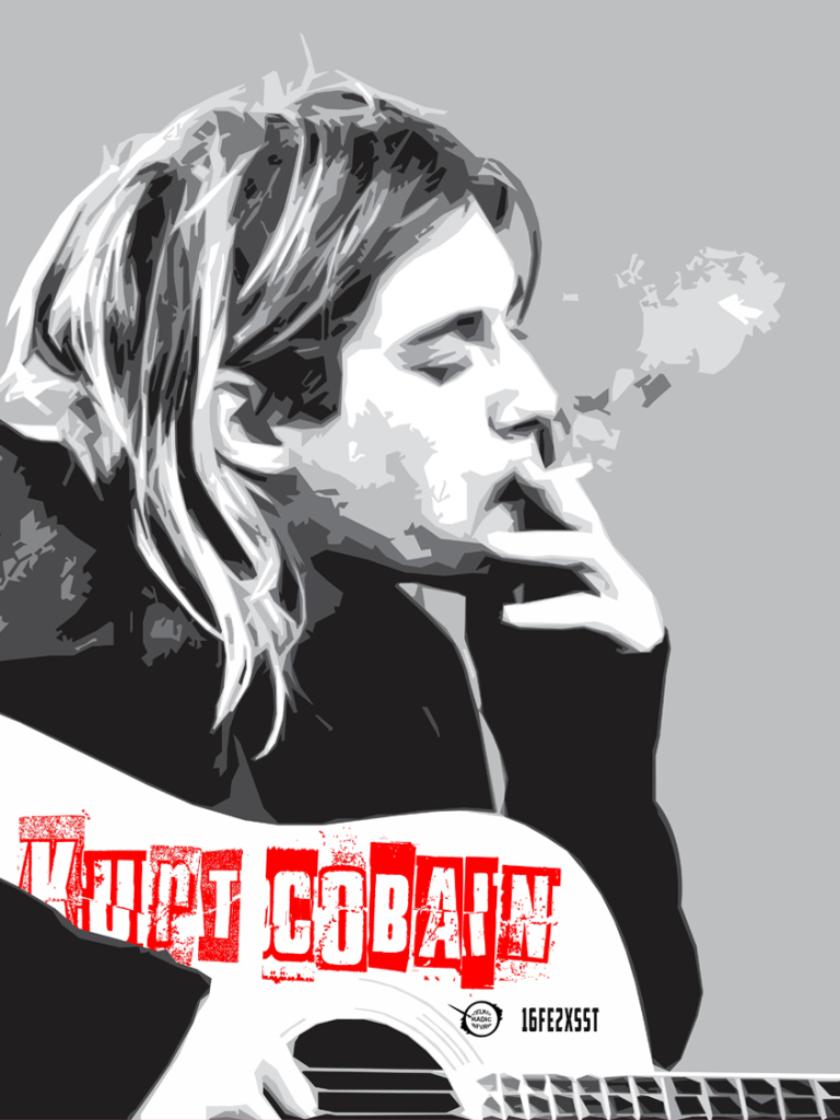 Music / Kurt Cobain Mobile Wallpaper - Kurt Cobain , HD Wallpaper & Backgrounds