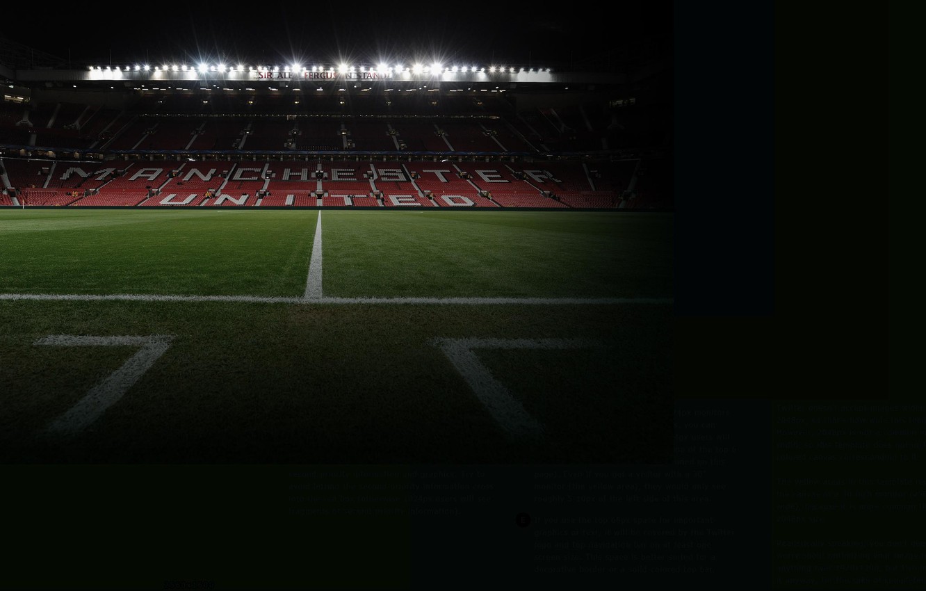 Photo Wallpaper Wallpaper, Sport, Stadium, Football, - Old Trafford , HD Wallpaper & Backgrounds