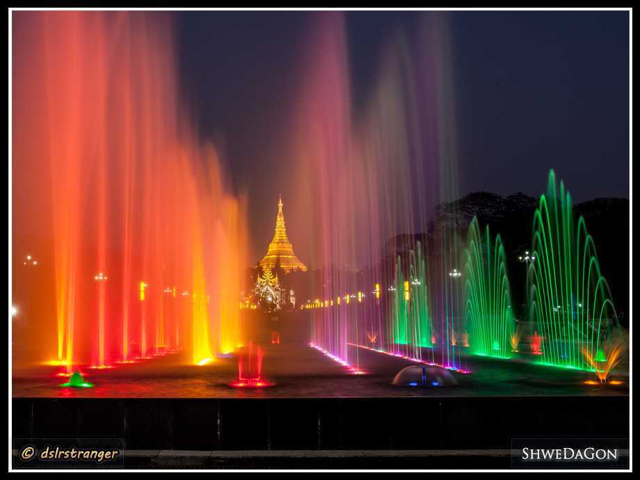 Shwedagon Pagoda - Fountain , HD Wallpaper & Backgrounds