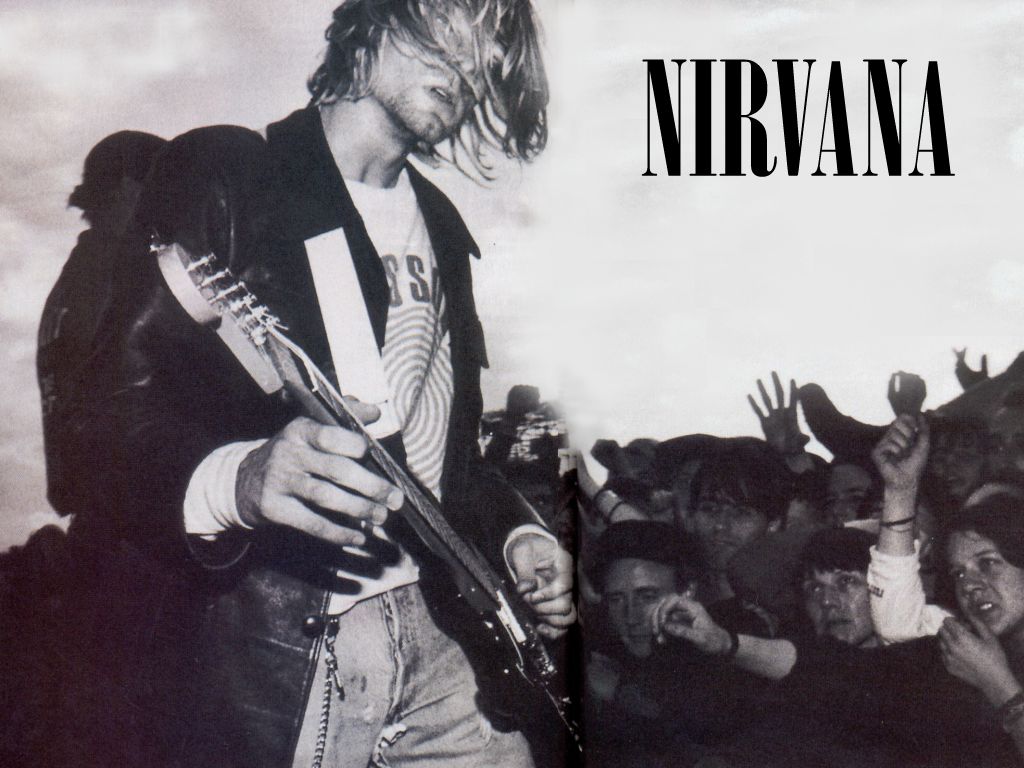 Kurt Cobain Wallpaper 08 - Nirvana Live At Reading 91 , HD Wallpaper & Backgrounds