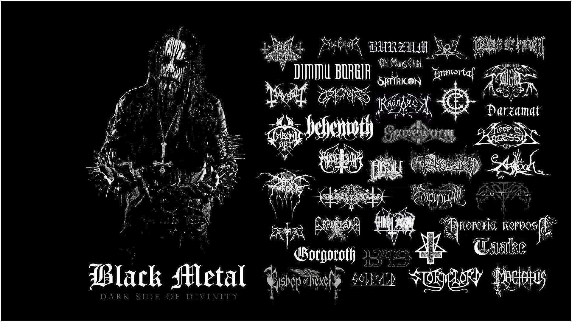 Black Metal Music Background , HD Wallpaper & Backgrounds