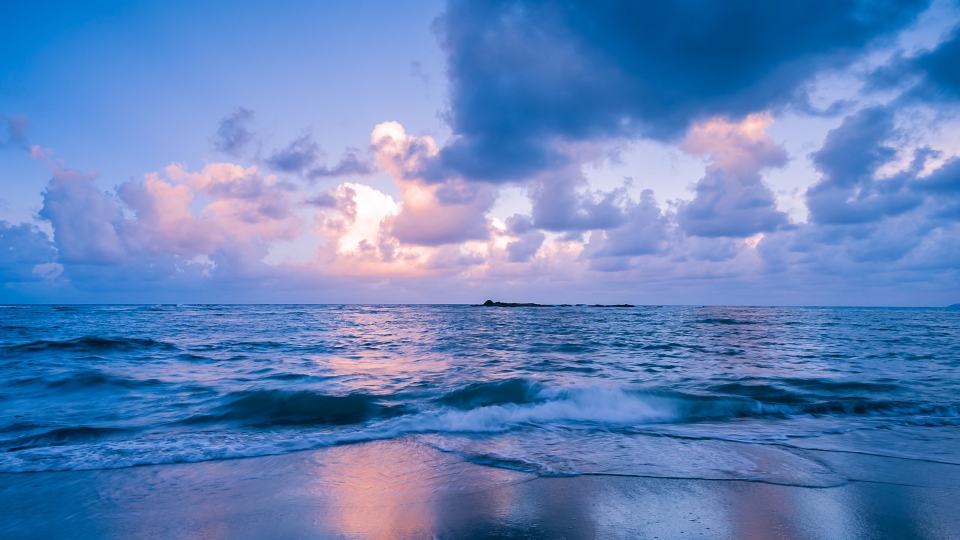 Wallpaper Sea, Surf, Horizon, Sunset, Clouds, Philippines - Филиппины Обои , HD Wallpaper & Backgrounds