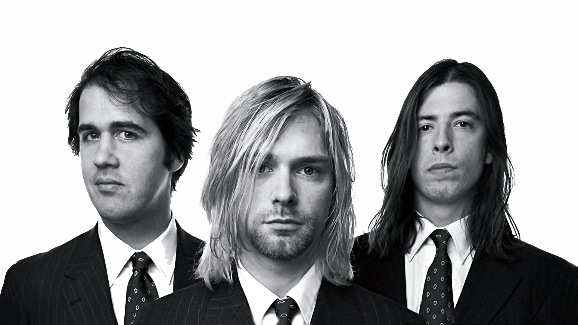 Nirvana Kurt Cobain Dave Grohl Krist Novoselic Wallpaper , HD Wallpaper & Backgrounds