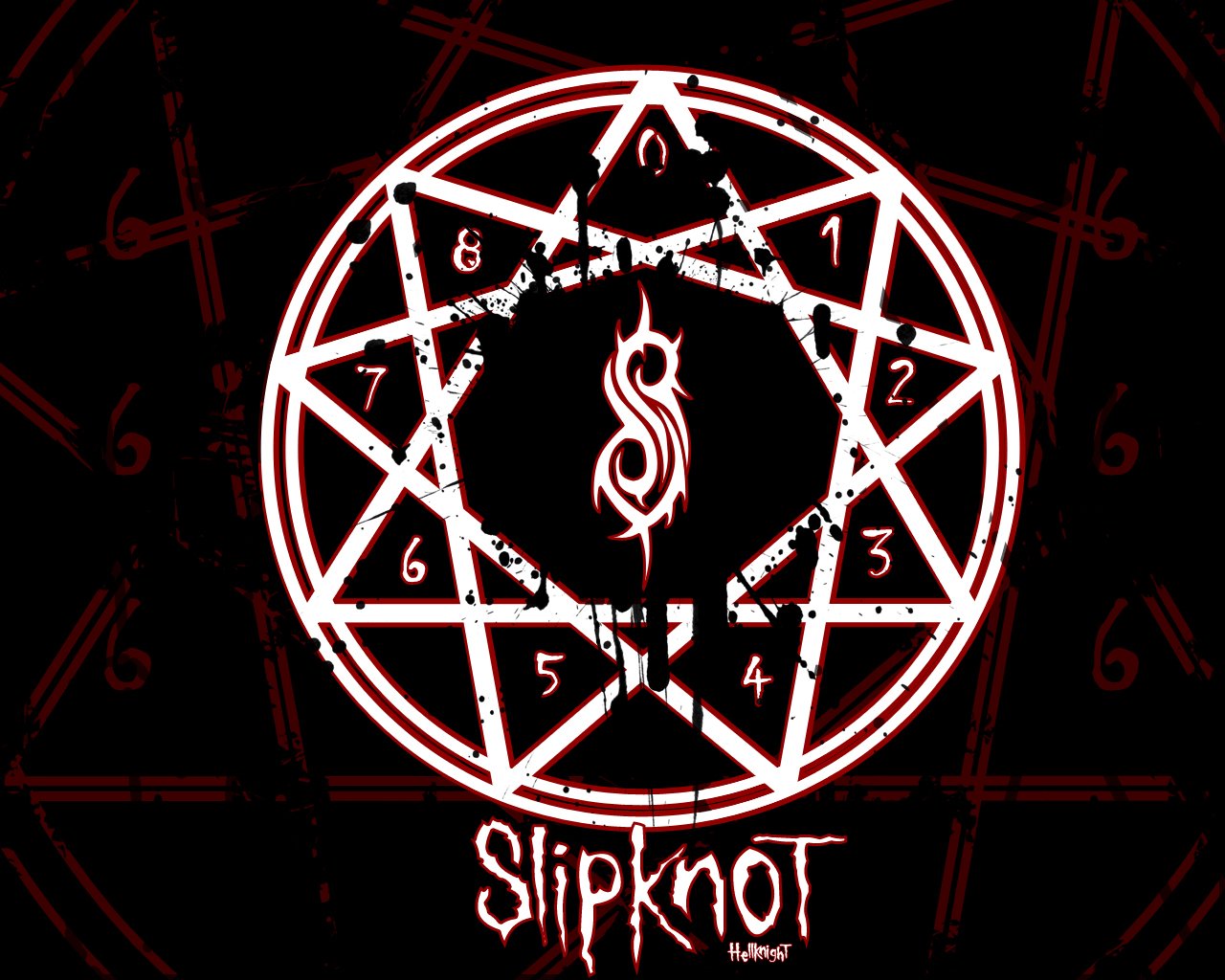Hd Wallpaper - Slipknot Symbol , HD Wallpaper & Backgrounds