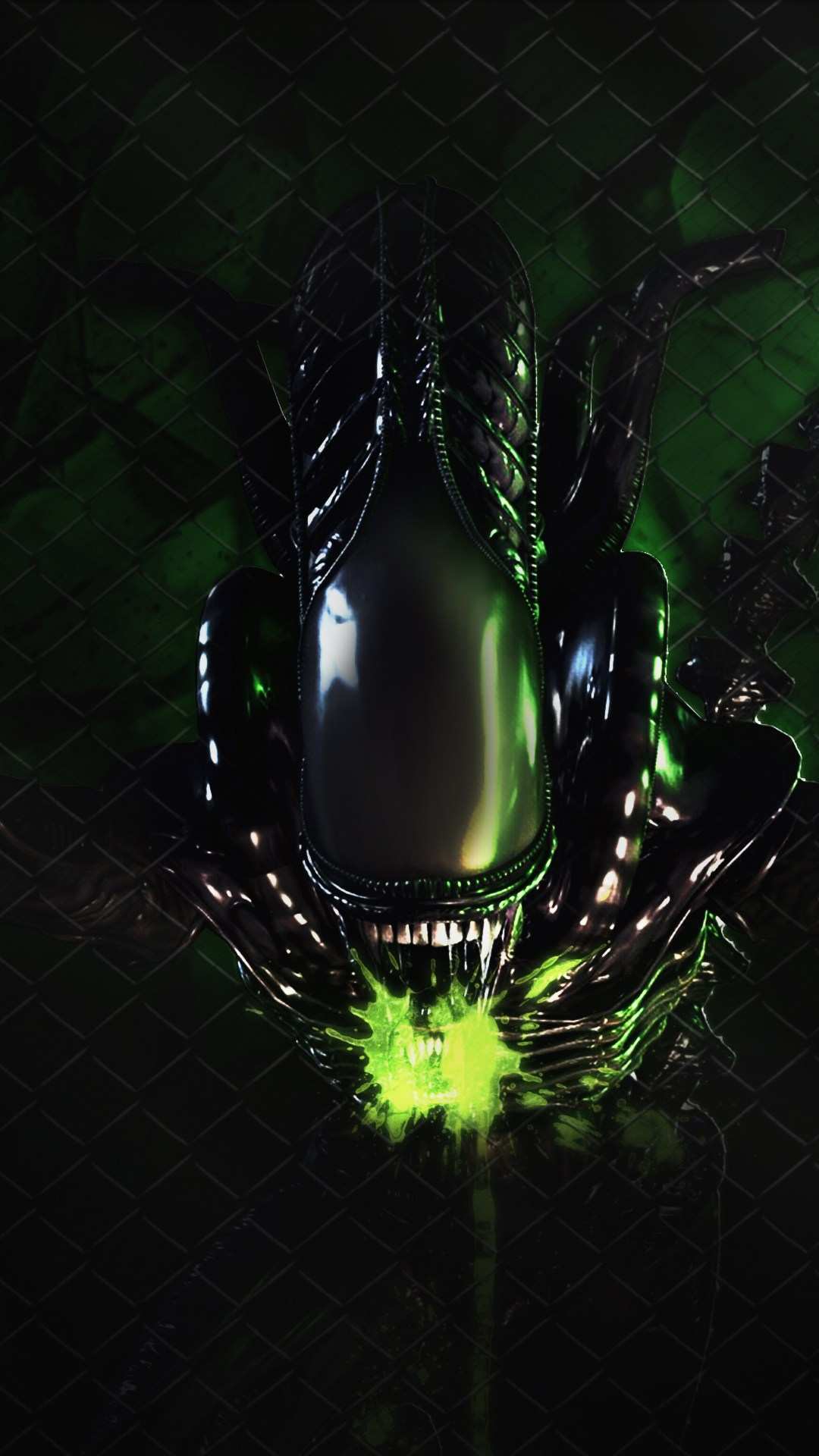 Alien Hd Wallpaper For Your Iphone - Alien Wallpaper Hd Phone , HD Wallpaper & Backgrounds