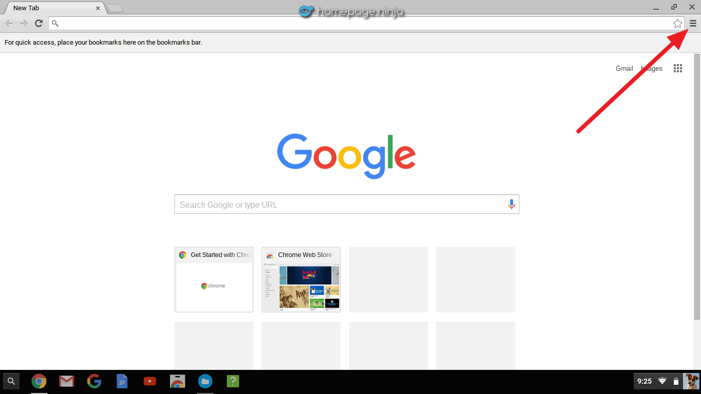 Chromebook Laptop Change Homepage 01 How To Google ...