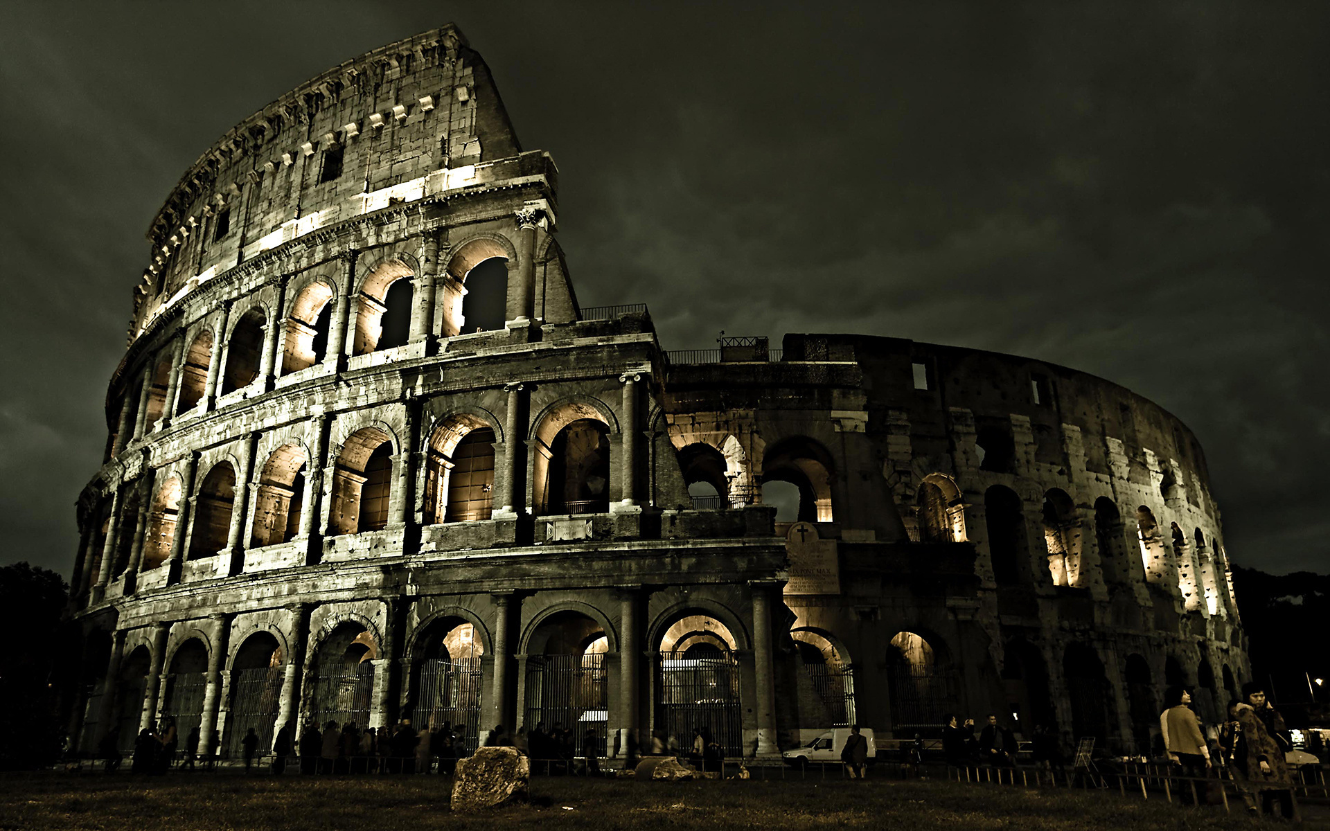 Colosseum Roman Architecture Wallpaper - Colosseum , HD Wallpaper & Backgrounds