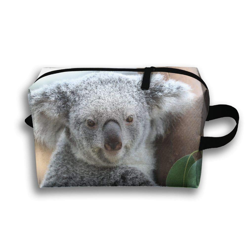 Leijgs Koala Wallpaper Small Travel Toiletry Bag Super - Koala , HD Wallpaper & Backgrounds
