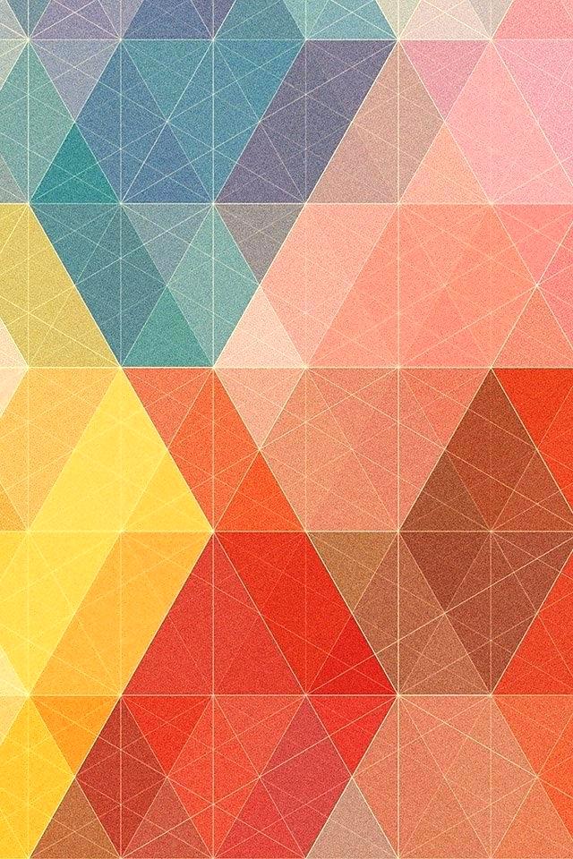 Geometric Wallpaper Red Geometric Wallpaper Normal - Iphone Wallpaper Geometric , HD Wallpaper & Backgrounds