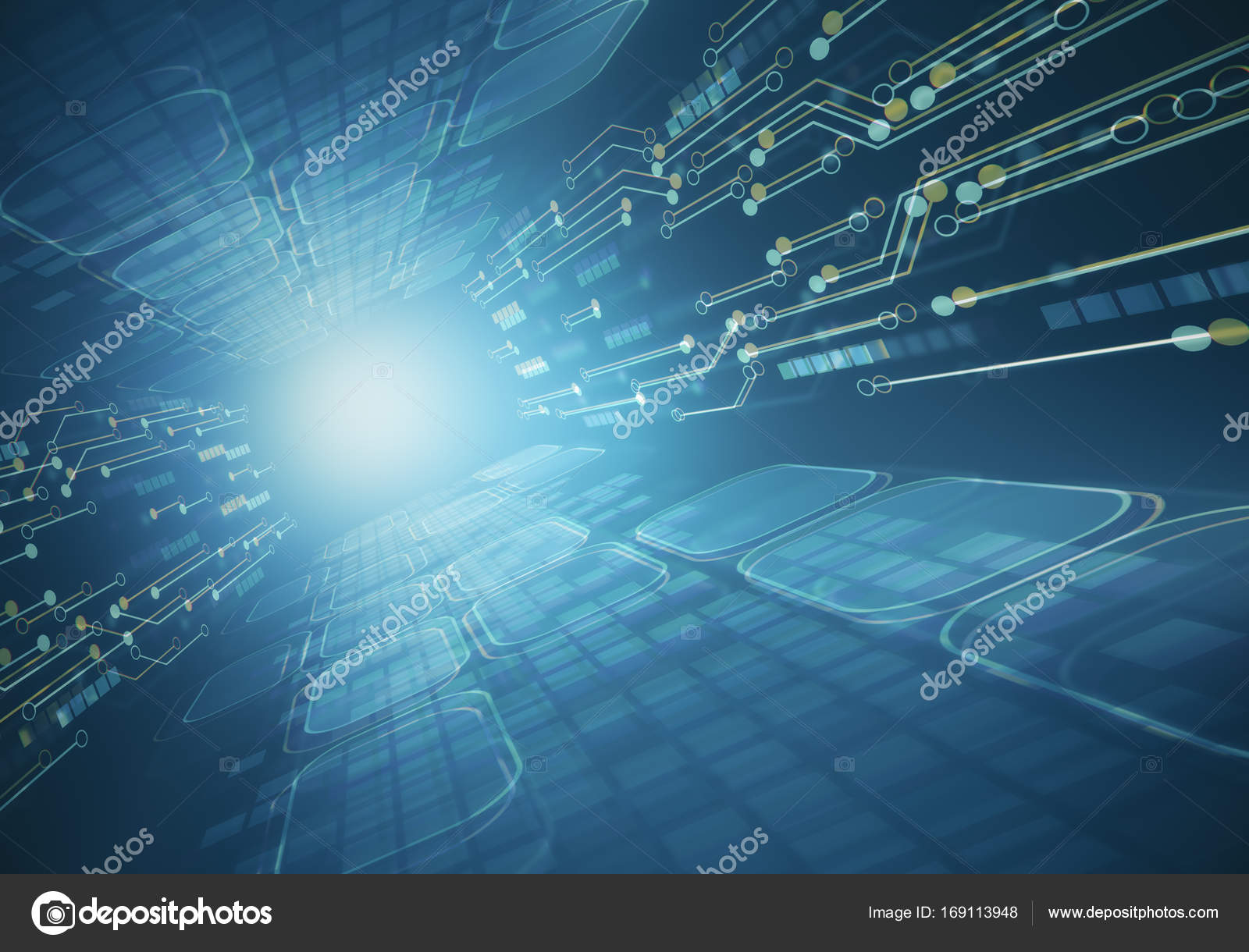 Abstract Glowing Circuit, Motherboard Wallpaper - Printed Circuit Board , HD Wallpaper & Backgrounds