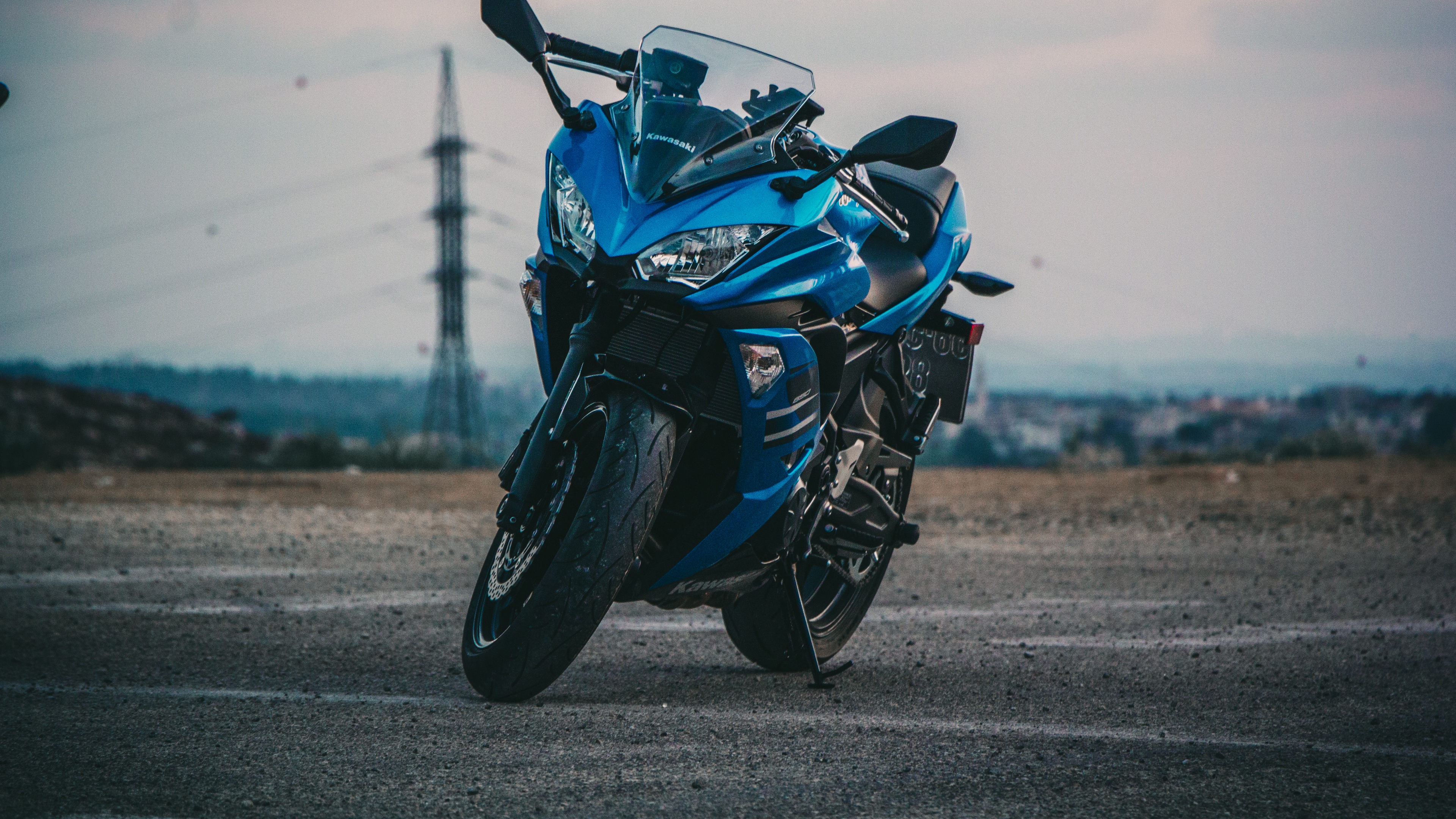 Motorcycle, Sport Bike, Blue, Harley Davidson, Bicycle - Full Hd Bike Background , HD Wallpaper & Backgrounds