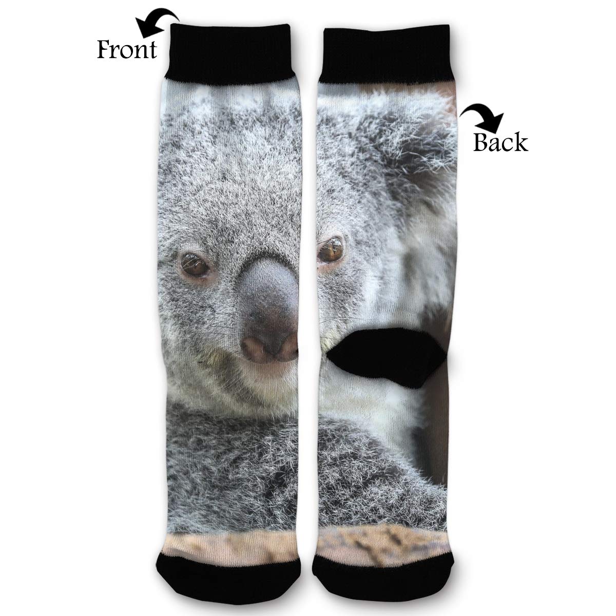 Nrieg Koala Wallpaper High Ankle Sock Men Women All - Sock , HD Wallpaper & Backgrounds