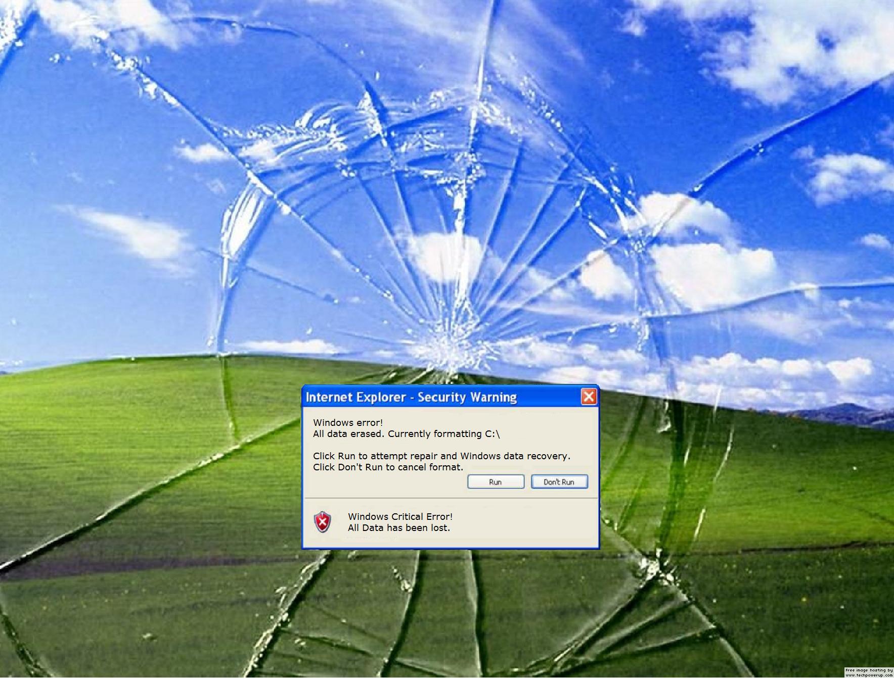 Запусти на экран. Сломанный виндовс. Разбитый экран Windows. Разбитый экран Windows 10. Трещина на экране виндовс.